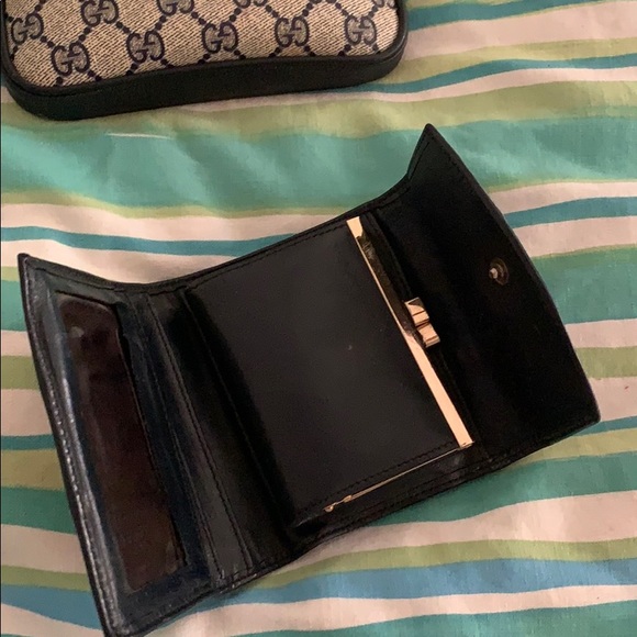 Vintage Gucci wallet and little clutch - Picture 2 of 8